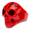 SKULL RING WITH CRYSTAL EYES