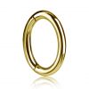 Goldener Clicker-Ring für den Bauchnabel