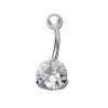PIERCING DA OMBELICO CON CRISTALLO