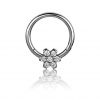 HELIX CLICKER PIERCING WITH CRYSTALS