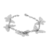 BRACELET WITH DANGLING BUTTERFLIES
