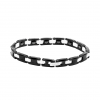 BLACK AND WHITE CERAMIC BRACELET