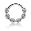 CLICKER RING WITH CRYSTALS