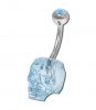 Banane con teschio - crystal evolution trade Azzurro 1,6 x 10