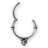 Piercing clicker en estilo étnico con bolita