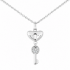 HEART AND KEY NECKLACE