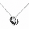 COLLANA CON CERCHI E CRISTALLI