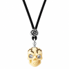 SKULL & CRYSTALS NECKLACE