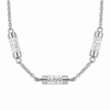 NECKLACE WITH THREE CYLINDERS