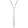 COLLANA CON PENDENTE VERTICALE
