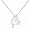 NECKLACE AND LITTLE HEART WITH CRYSTAL