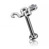 SNAKE PIERCING WITH PREMIUM ZIRCONIA
