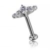 LABRET WITH PREMIUM ZIRCONIA REPLACEMENT