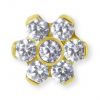 GOLD-PLATED MICRODERMAL FLOWER
