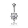 HEART SHAPE VERTICAL HELIX PIERCING WITH CRYSTALS