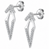 V-SHAPED PENDANT EARRINGS