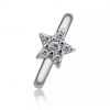 Piercing clicker con estrella para agujero de rook