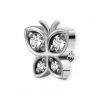 BUTTERFLY FOR PIERCING WITH INTERNAL THREAD
