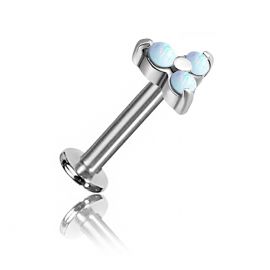 PIERCING LABRET WITH TRINITY BY OPALE LAB