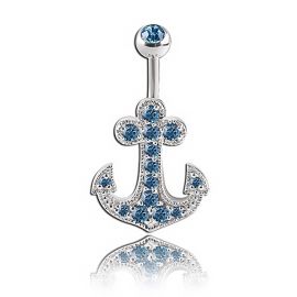 PIERCING NOMBRIL AVEC ANCRE