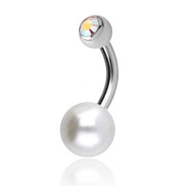 PIERCING NOMBRIL AVEC PERLE