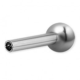 Steel bar with internal thread