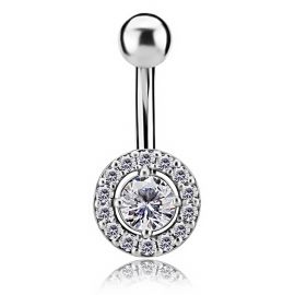 GIOIELLO PER OMBELICO IN PREMIUM ZIRCONIA