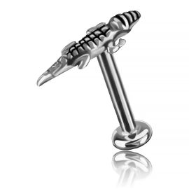 CROCODILE LABRET PIERCING