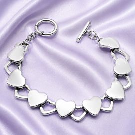 BRACELET WITH LITTLE HEARTS