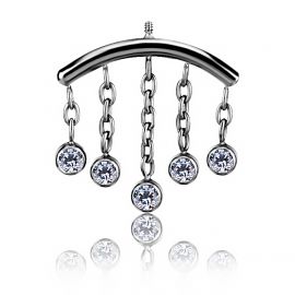 ACCESSORIO PER PIERCING VERTICAL HELIX