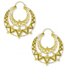 Cerchi tribali in ottone