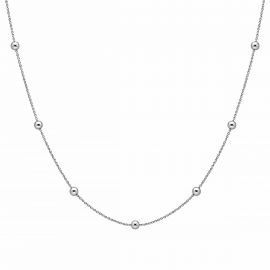 NECKLACE WITH SPHERES