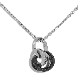 CHAIN WITH FOUR RINGS