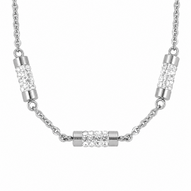 NECKLACE WITH THREE CYLINDERS