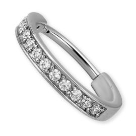 Joya con fila de cristales en Cubic Zirconia