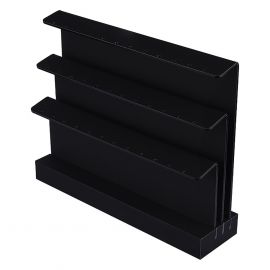 BLACK DISPLAY FOR NAVEL JEWELRY
