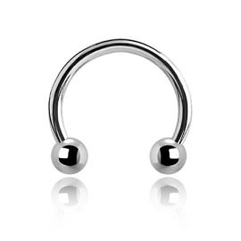 NASENPIERCING MIT KUGELN