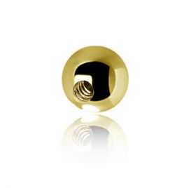 Gold Ball piercing