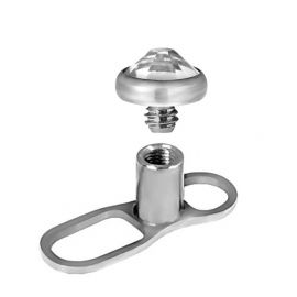 MICRODERMAL PIERCING UND PREMIUM KRISTALL