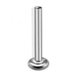 Titanium labret with internal thread
