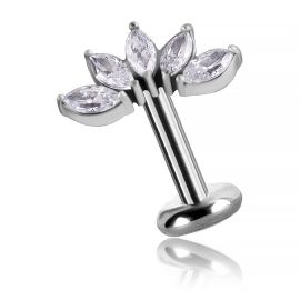 LABRET SENZA FILETTO CON FIOR DI LOTO