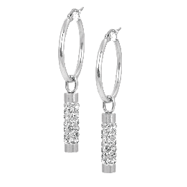 BOUCLES D'OREILLES EN ACIER