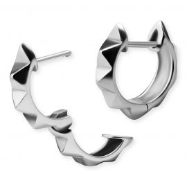 Pendientes con forma pirámide en acero