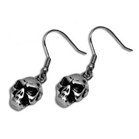 Orecchini teschi pendenti