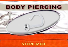 STERILE NOSE PIERCING