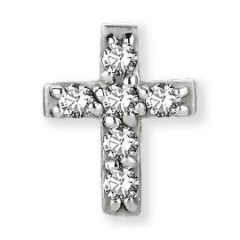 Replacement cross and crystals with external thread