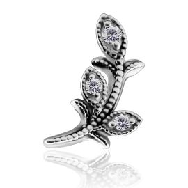 Replacement piercing with flowering branch
