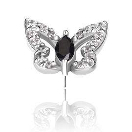 FADENLOSER SCHMUCKERSATZ MIT SCHMETTERLING