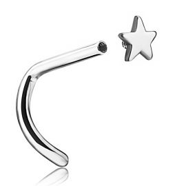 PIERCING NOSE WITH STAR
