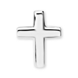 Cruz para piercing con rosca interna